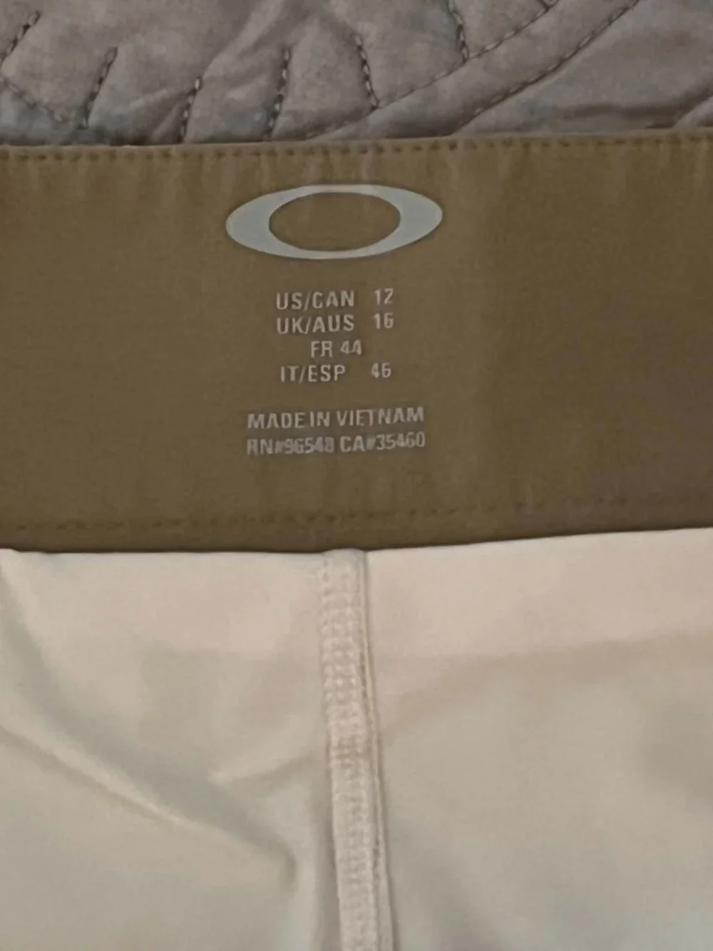 Oakley Classic Skort khaki/Tan Size 12